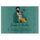 Planche À Découper L'amour du chien (Devant)