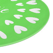 Planche À Découper L'Amour du Printemps, Petits Coeurs (Coin)