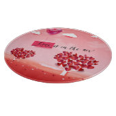 Planche À Découper "L'amour est dans l'air!" magnifique arbre d'amour (Coin)