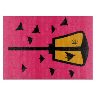 Planche à découper Lampion et Papillons de nuit