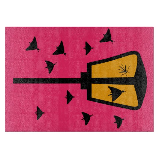 Planche à découper Lampion et Papillons de nuit (Devant)
