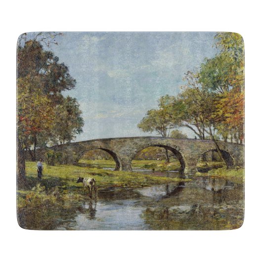Planche À Découper L'Ancien Pont (par Theodore Robinson) (Devant)