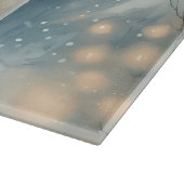 Planche À Découper Lanterne céleste d'ange d'hiver de grâce (Coin)