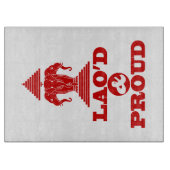 PLANCHE À DÉCOUPER LAO'D ET FIER (Devant)