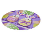 Planche À Découper lapin avec oeufs de pâques (Coin)