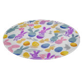 Planche À Découper lapin avec oeufs de pâques (Coin)