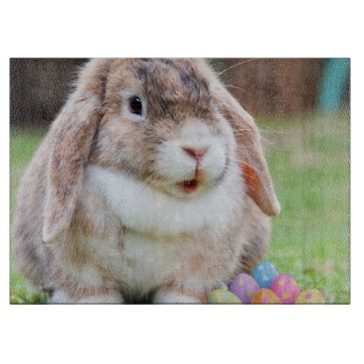 Planche À Découper Lapin de Pâques (Devant)