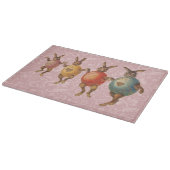 Planche À Découper Lapin de Pâques Œufs Dansants (Coin)