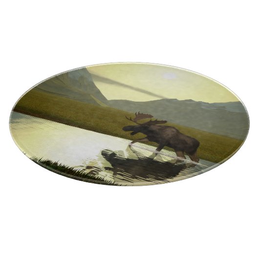 Planche À Découper L'après-midi Moose (Coin)