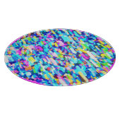 Planche À Découper L'art Abstrait en arc-en-ciel (Coin)