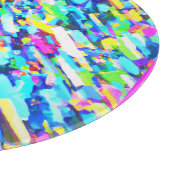 Planche À Découper L'art Abstrait en arc-en-ciel (Coin)