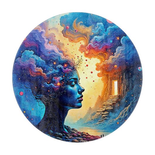 Planche À Découper L'art de l'esprit cosmique (Devant)