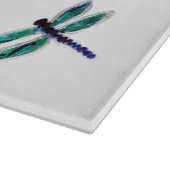 Planche À Découper L'art des libellules turquoises (Coin)