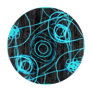 Planche À Découper L'art Motif du néon