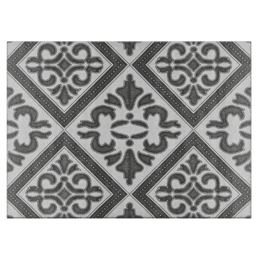 Planche À Découper Latis Motif géométrique (Devant)