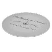 Planche À Découper Latitude et longitude du palais de Buckingham (Coin)