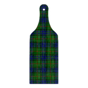 Planche À Découper Lauder tartan bleu vert plaid