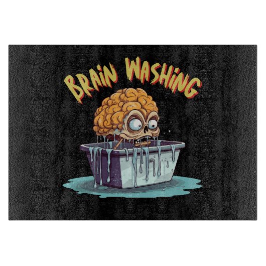 Planche À Découper Lavages de cerveau (Devant)