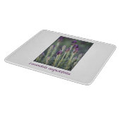 Planche À Découper Lavande en fleur (Coin)