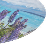 Planche À Découper lavande sur le lac (Coin)