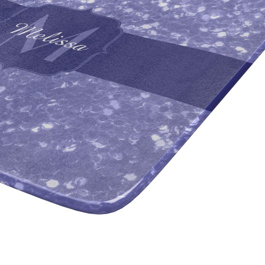 Planche À Découper Lavande violet scintille parties scintillant bling (Coin)