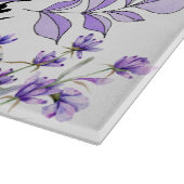Planche À Découper Lavender Love Glass Cutboard (Coin)