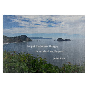 Planche À Découper Le 43:18 d'Isaïe oublient les anciennes choses ;