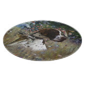 Planche À Découper Le beau pointeur dans le champ (Coin)