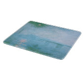 Planche À Découper Le brouillard sur la Tamise (par Claude Monet) (Coin)