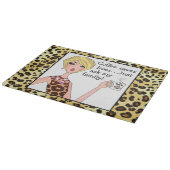 Planche À Découper Le café sauve des vies - demandez à ma famille !"  (Coin)