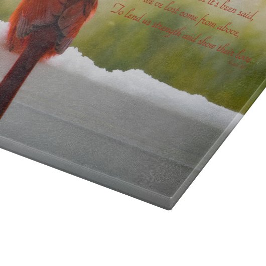 Planche À Découper Le Cardinal du ciel (Coin)