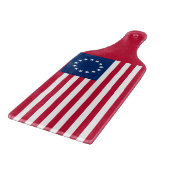 Planche À Découper Le Cercle des étoiles, drapeau américain par Betsy (Coin)