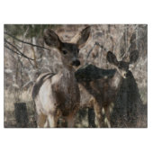 Planche À Découper Le cerf dit bonjour (Devant)
