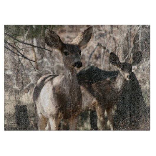 Planche À Découper Le cerf dit bonjour (Devant)