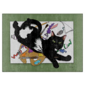 Planche À Découper Le chat de l'artiste (Devant)