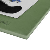 Planche À Découper Le chat de l'artiste (Coin)