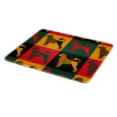 Planche À Découper Le chien d'eau portugais intelligent (Coin)