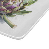 Planche À Découper Le Coeur du Jardin : Artichoke en Aquarelle (Coin)