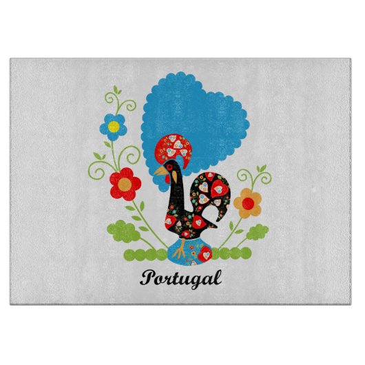 Planche À Découper Le coq portugais (Devant)