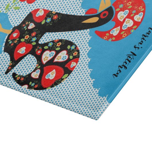 Planche À Découper Le coq portugais de Barcelos (Coin)