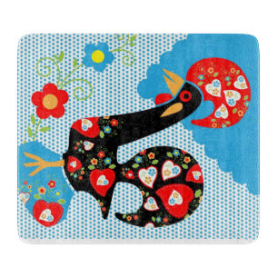 Planche À Découper Le coq portugais de Barcelos