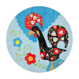 Planche À Découper Le coq portugais de Barcelos