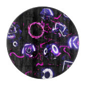 Planche À Découper Le design néon. Commandez dès maintenant  (Devant)