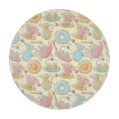 Planche À Découper Le dessin de main bombe des silhouettes (Devant)