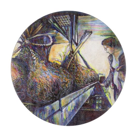 Planche À Découper Le destin hurlant de la vie (Devant)