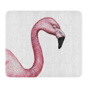 Planche À Découper Le Flamant rose