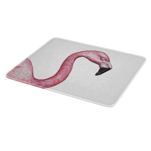 Planche À Découper Le Flamant rose (Coin)