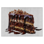 Planche À Découper Le gâteau au chocolat multi-couches indulgent de S (Devant)
