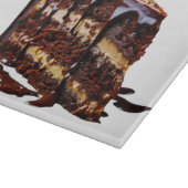 Planche À Découper Le gâteau au chocolat multi-couches indulgent de S (Coin)