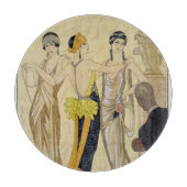 Planche À Découper Le jugement de Paris, 1920-30 (copie de pochoir) (Devant)